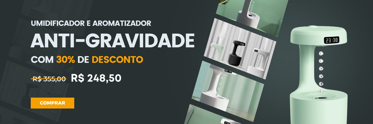 Umidificador de Ar Antigravidade: Conforto, Design e Bem-Estar em Casa