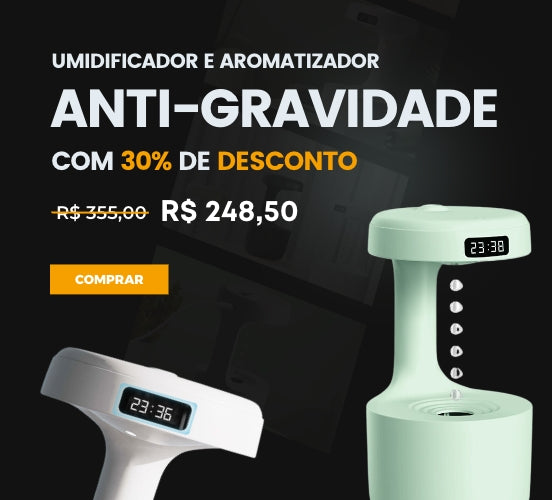 Umidificador de Ar Antigravidade: Conforto, Design e Bem-Estar em Casa