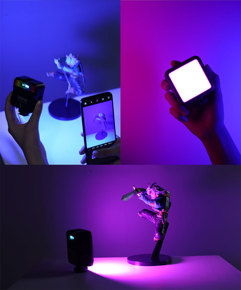 Compre 1 Leve 2 - Luz de Led RGB para Fotos e Vídeos 2000mAh Recarregável